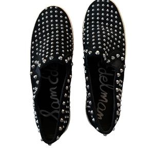 Sam Edelman suede studded sneakers